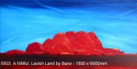A Wilful, Lavish Land by Banx 1800x900mm MC5503