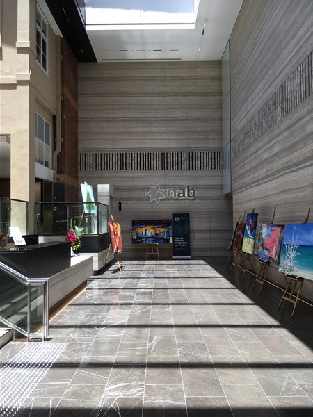 The foyer, 259 Queen Street, Brisbane November 2018